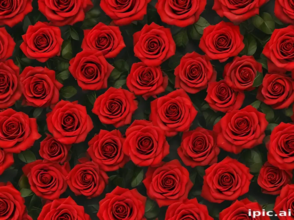 red rose background