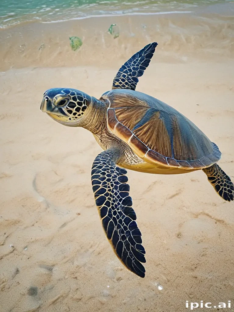 sea turtle desktop background