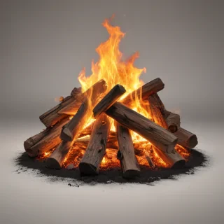 camp fire png