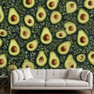 wallpaper avocado