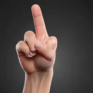 finger pointing at you png