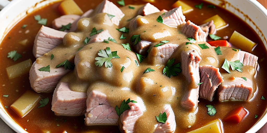 how to make pork gravy