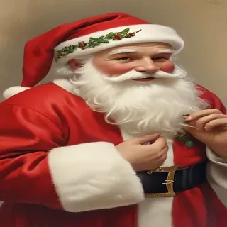 images of vintage santa