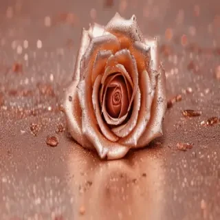 glitter rose gold background