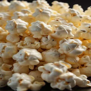 transparent popcorn