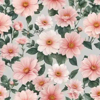 aesthetic flowers transparent