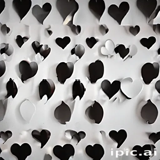 wallpaper black heart