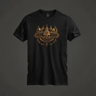 black tee png