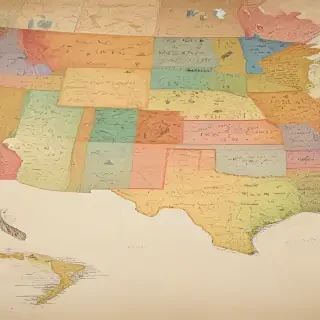 united states map
