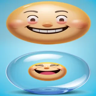 transparent happy emoji