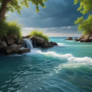 water aesthetic wallpaper