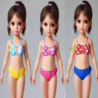kids bikini ai