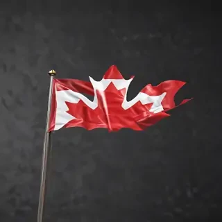 canada flag transparent
