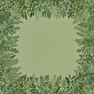 greenery border