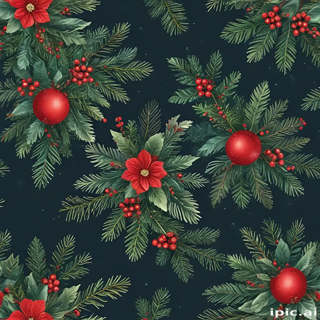 pretty christmas background