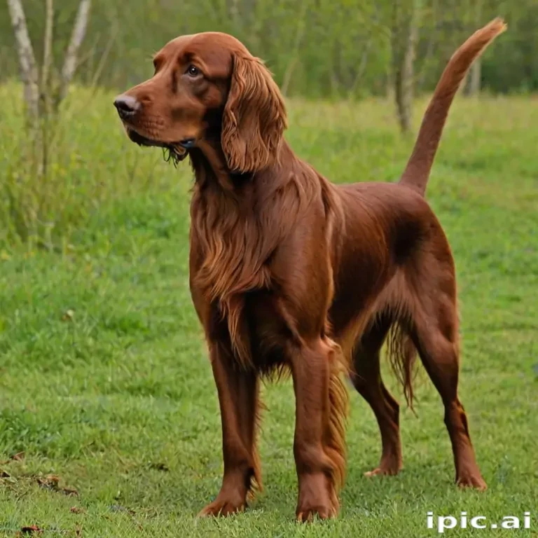 irish setter dog breed
