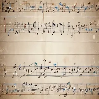 notes music background