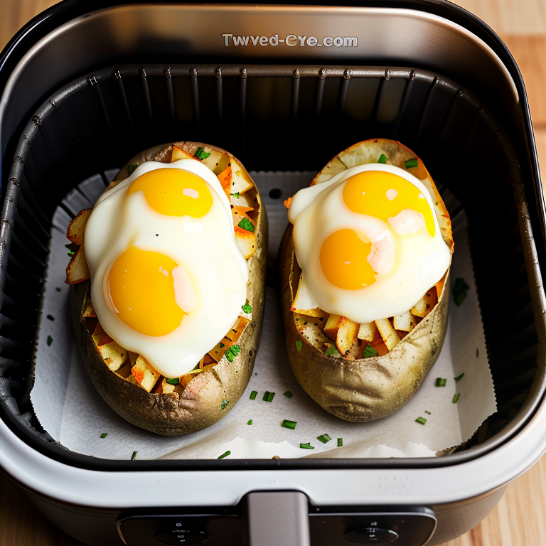 twice baked potatoes in air fryer