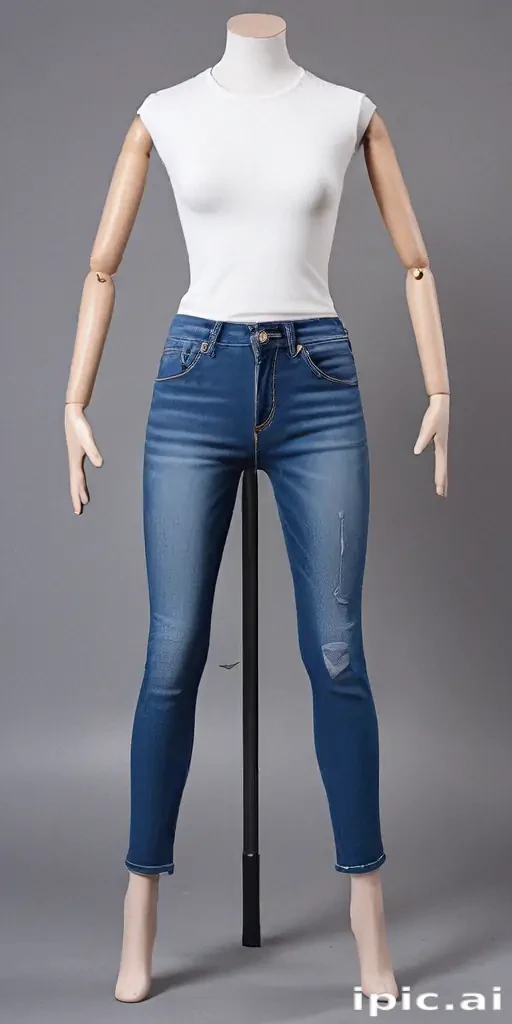 mock up jeans