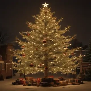 christmas outline