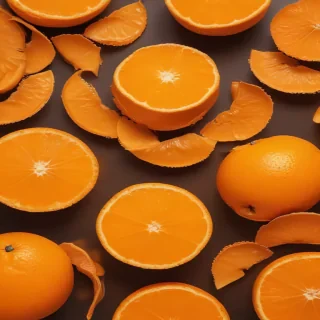 cute orange background