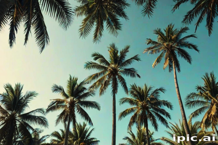 palm trees background