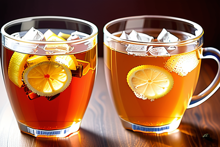 is tea better than soda