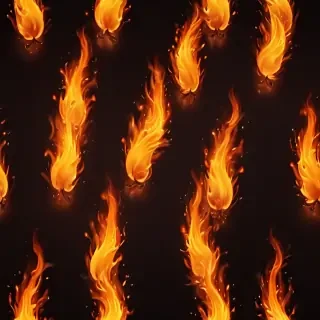 background with fire