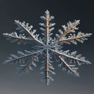 snow flake png