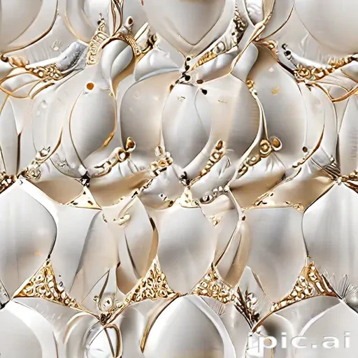 white gold background