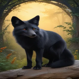 black fox