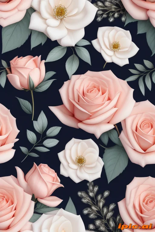 flowers with no background