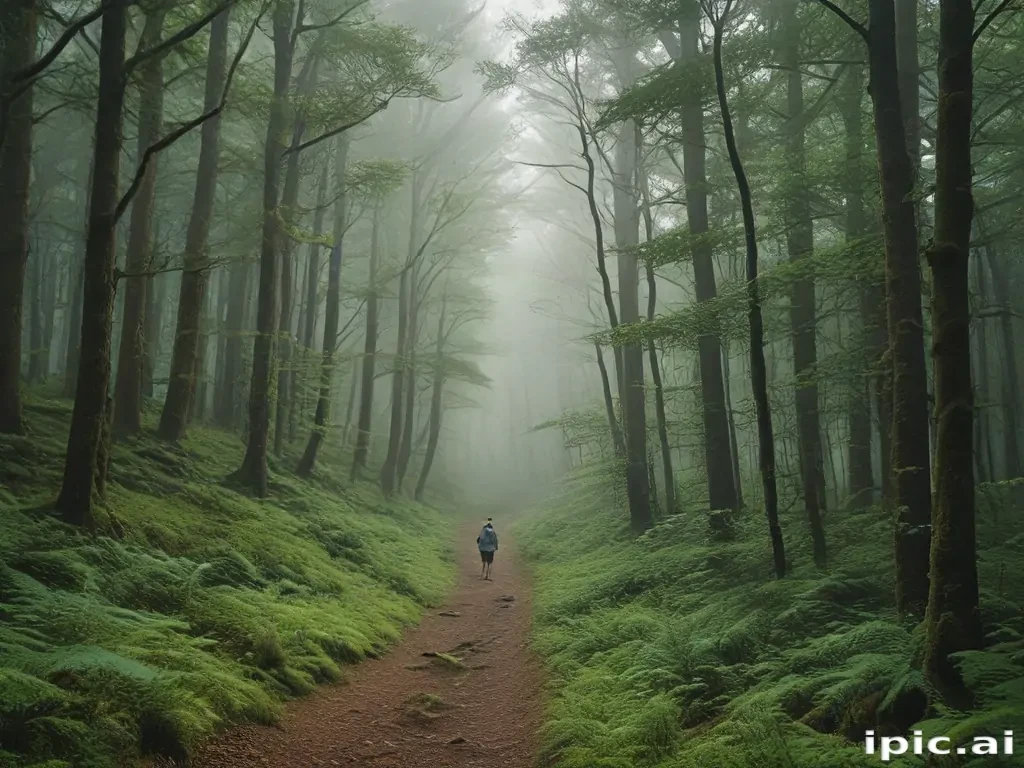 green forest aesthetic