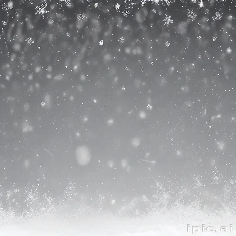 snow transparent background