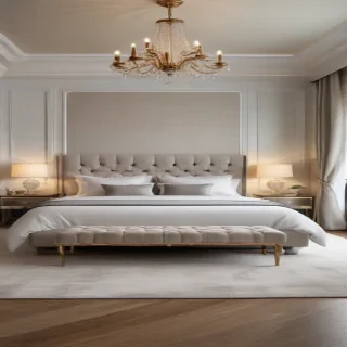 background of a bedroom