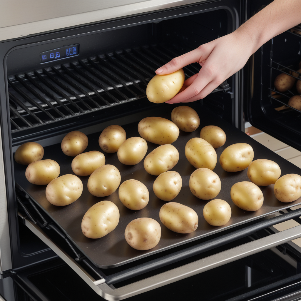 baking potatoes in convection oven