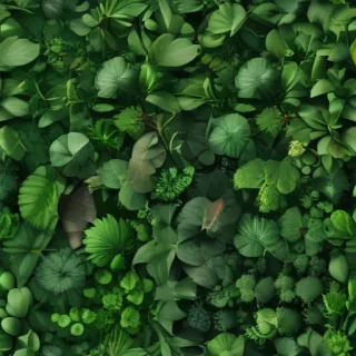 aesthetic green background