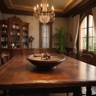 background with table