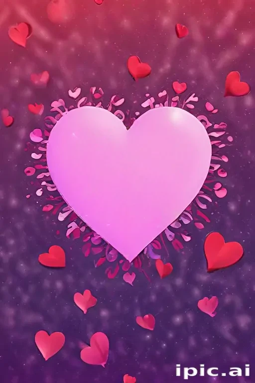 aesthetic heart background