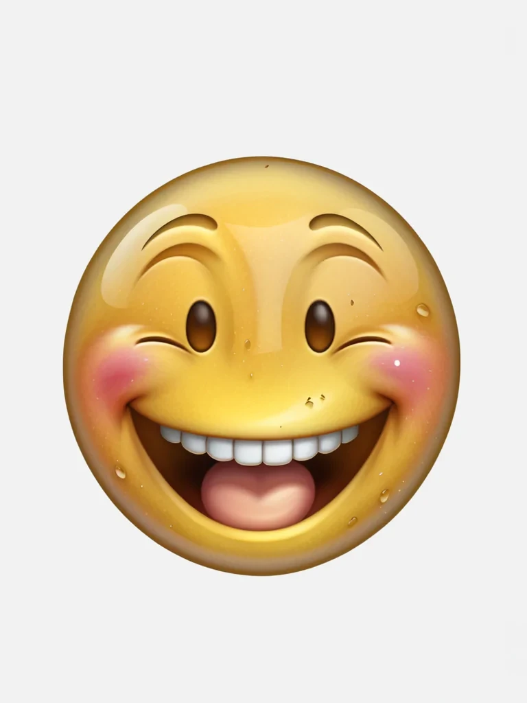 transparent happy emoji