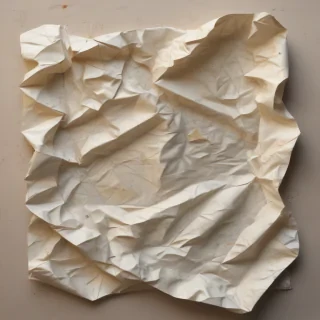 crumpled paper overlay