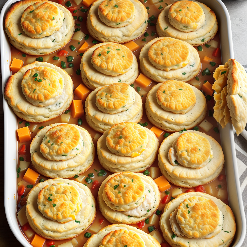 chicken cobbler cheddar bay biscuits