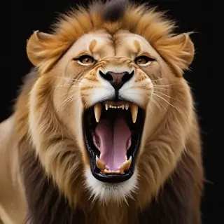 lion roar png