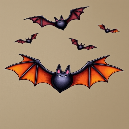 halloween bat pictures