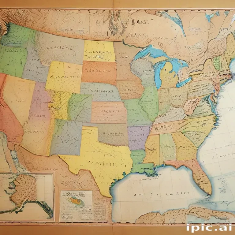 map of the usa