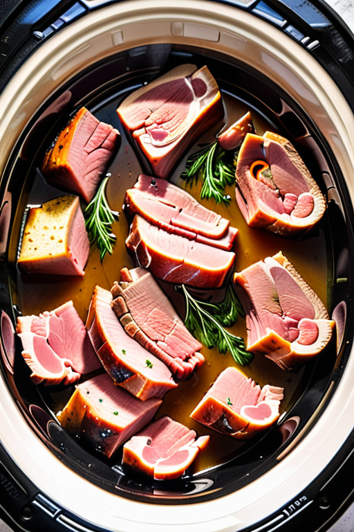 ham hock in a slow cooker
