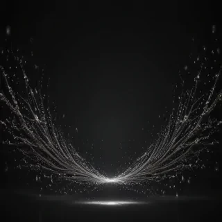sparkling black background