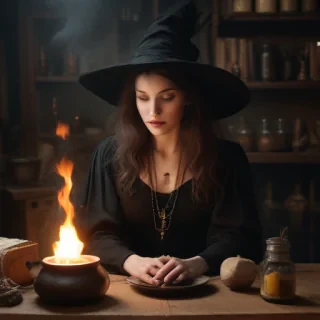 vintage witch pictures