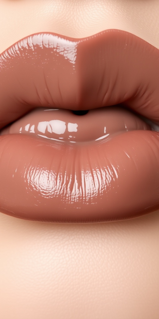 Sophisticated Taupe Whisper lip shade presenting a neutral brownish-gray tone, velvety texture, and blurring effect, perfect for achieving a polished and refined appearance