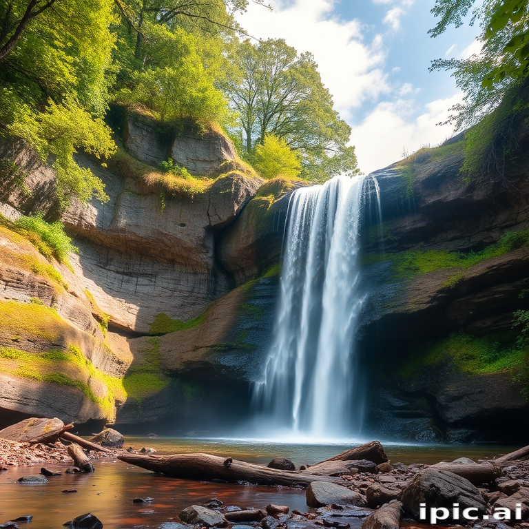desktop waterfall backgrounds